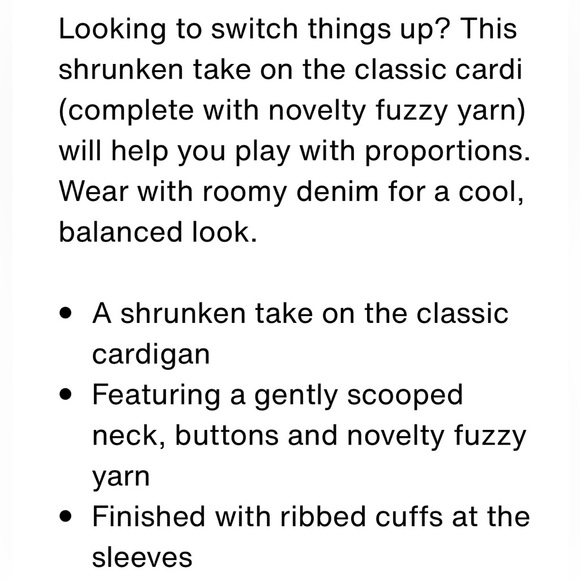 Levis fuzzy sweater (Multiple sizes) - Picture 10 of 12